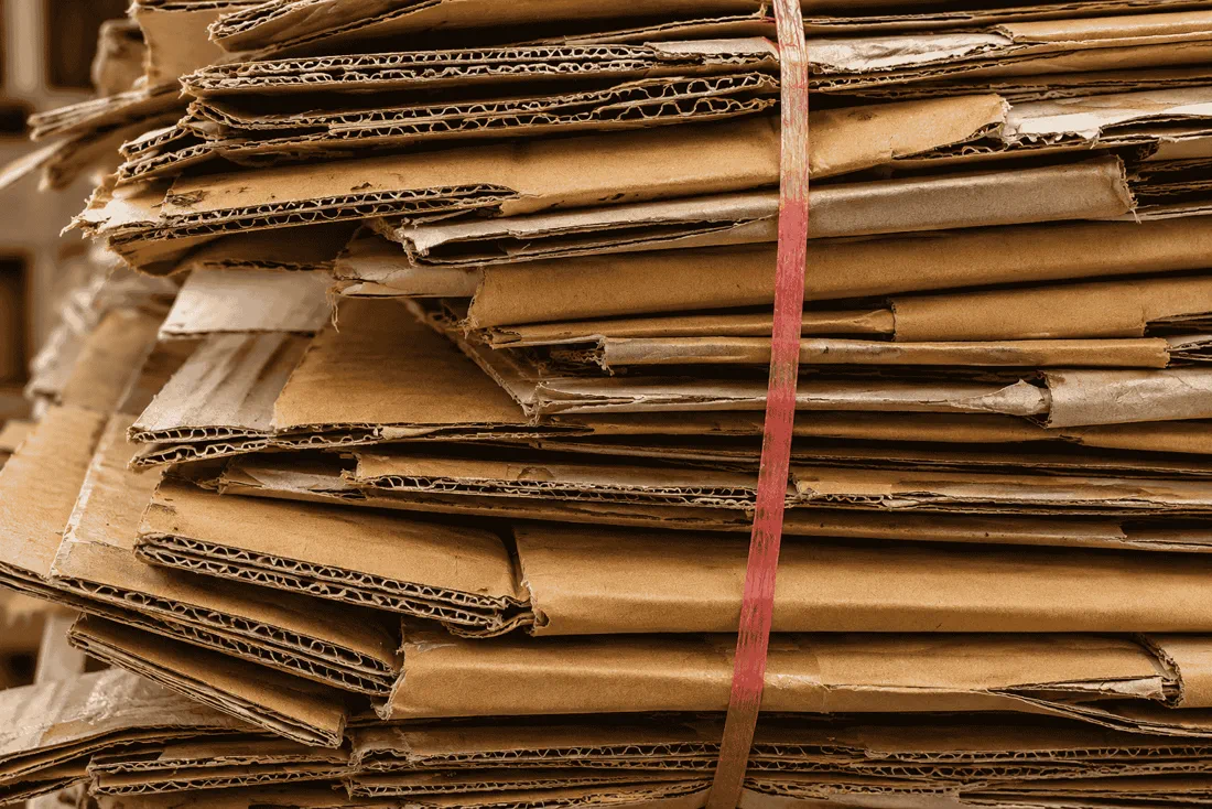Corrugated cardboard